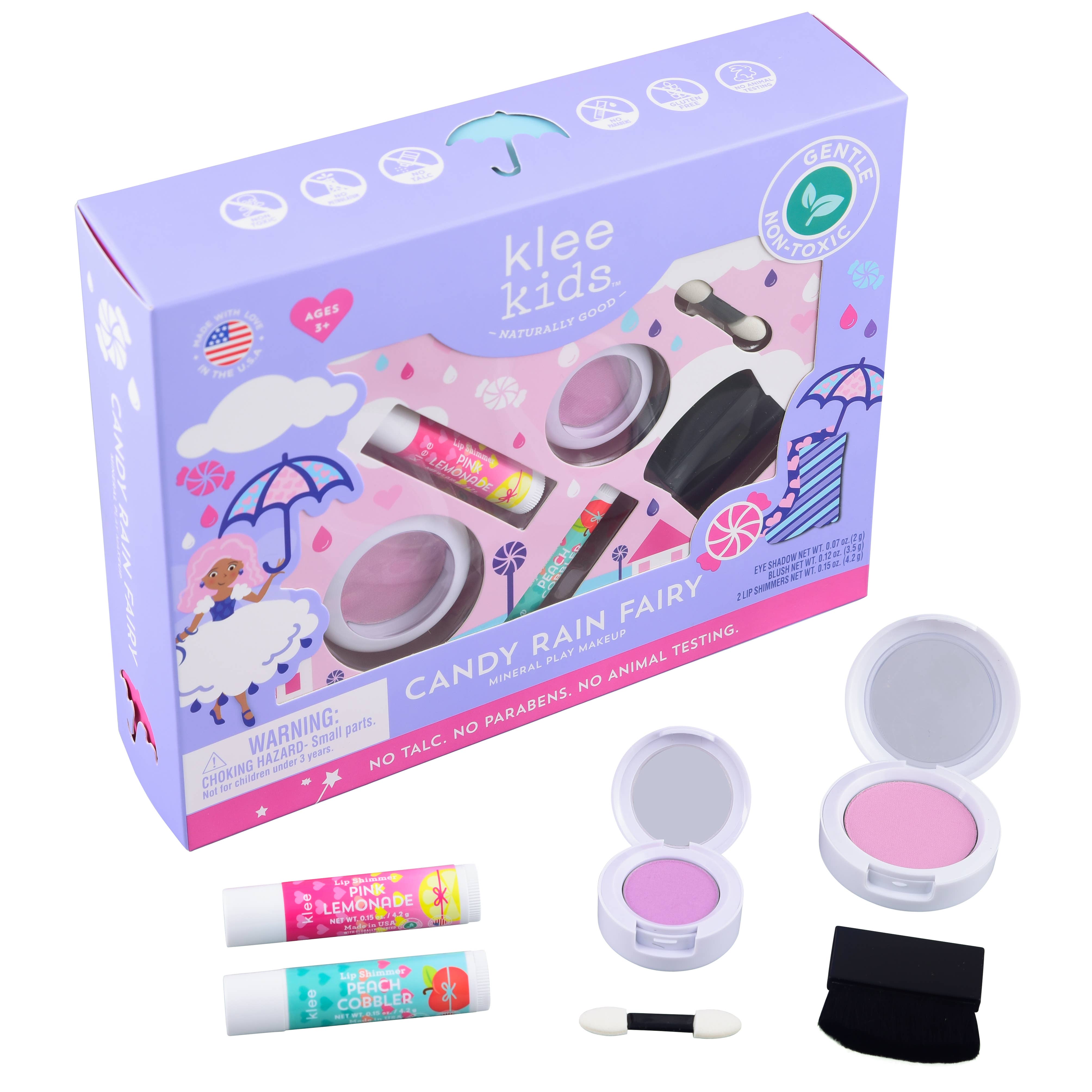 Image of Candy Rain Fairy - Klee Kids Play Makeup 4-PC Kit